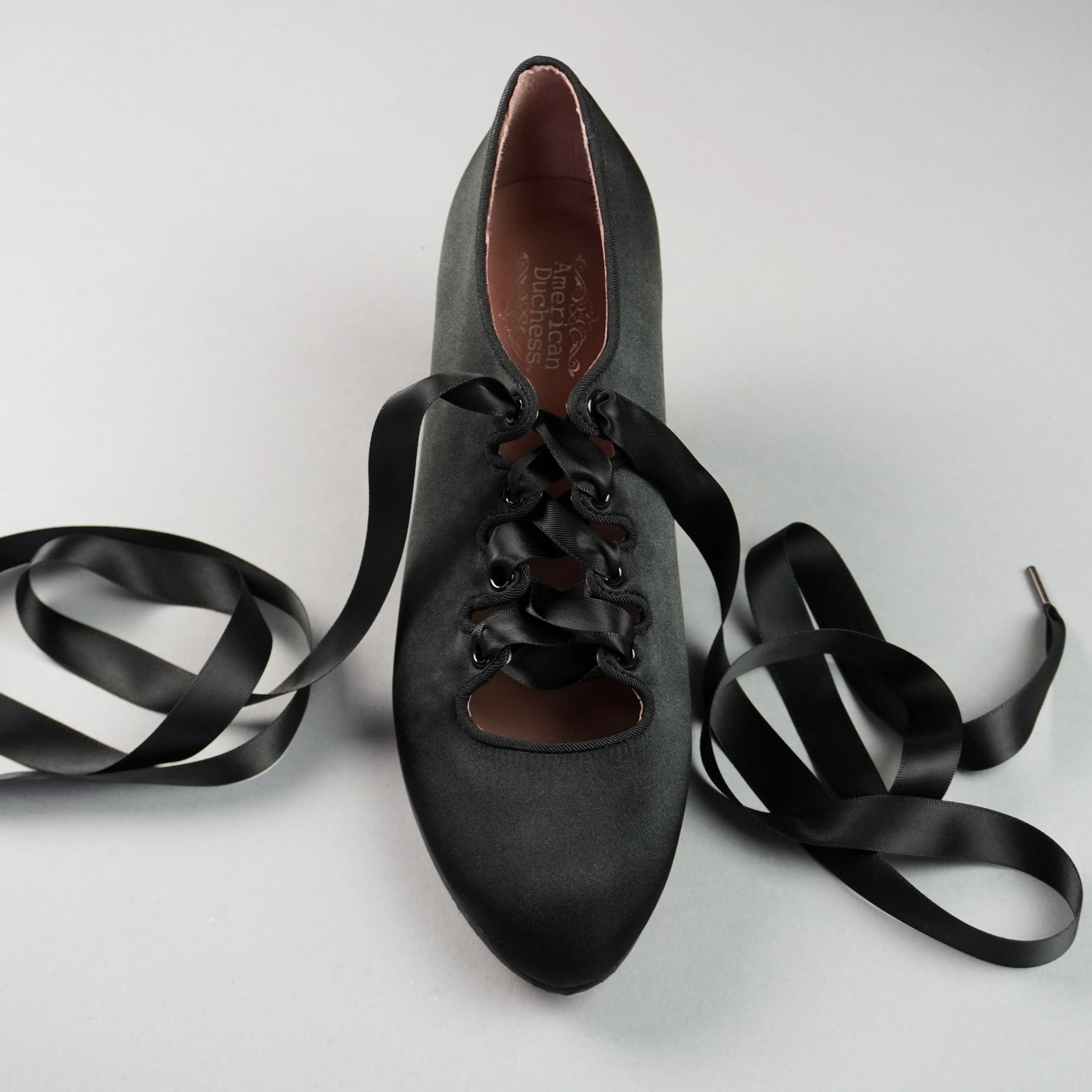 Foxtrot Edwardian Pump (Black) - Image 4