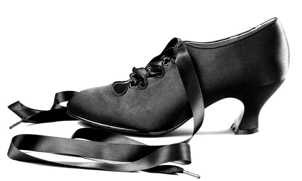 Foxtrot Edwardian Pump (Black) - Image 6