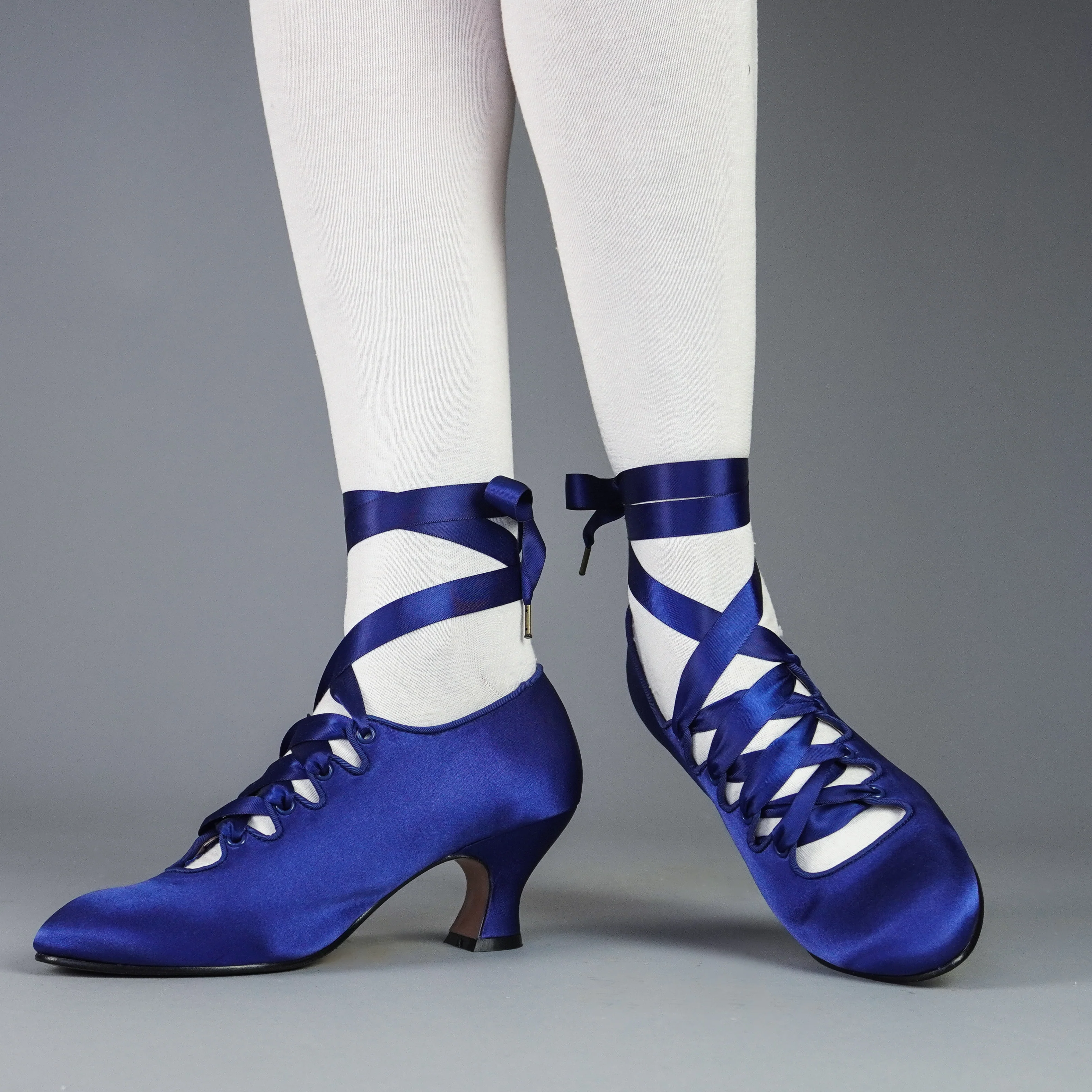 Foxtrot Edwardian Pump (Cobalt Blue) - Image 2