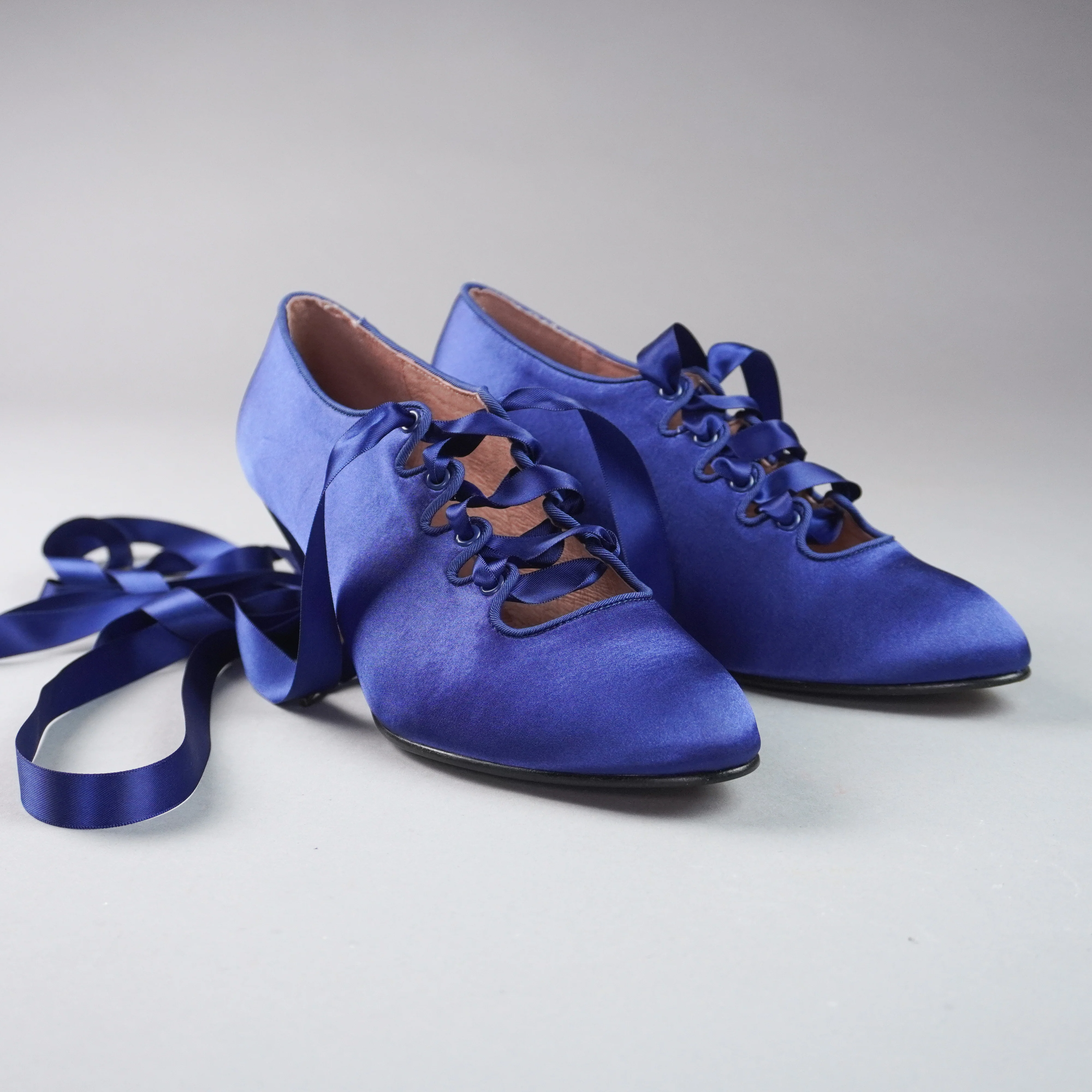 Foxtrot Edwardian Pump (Cobalt Blue) - Image 4