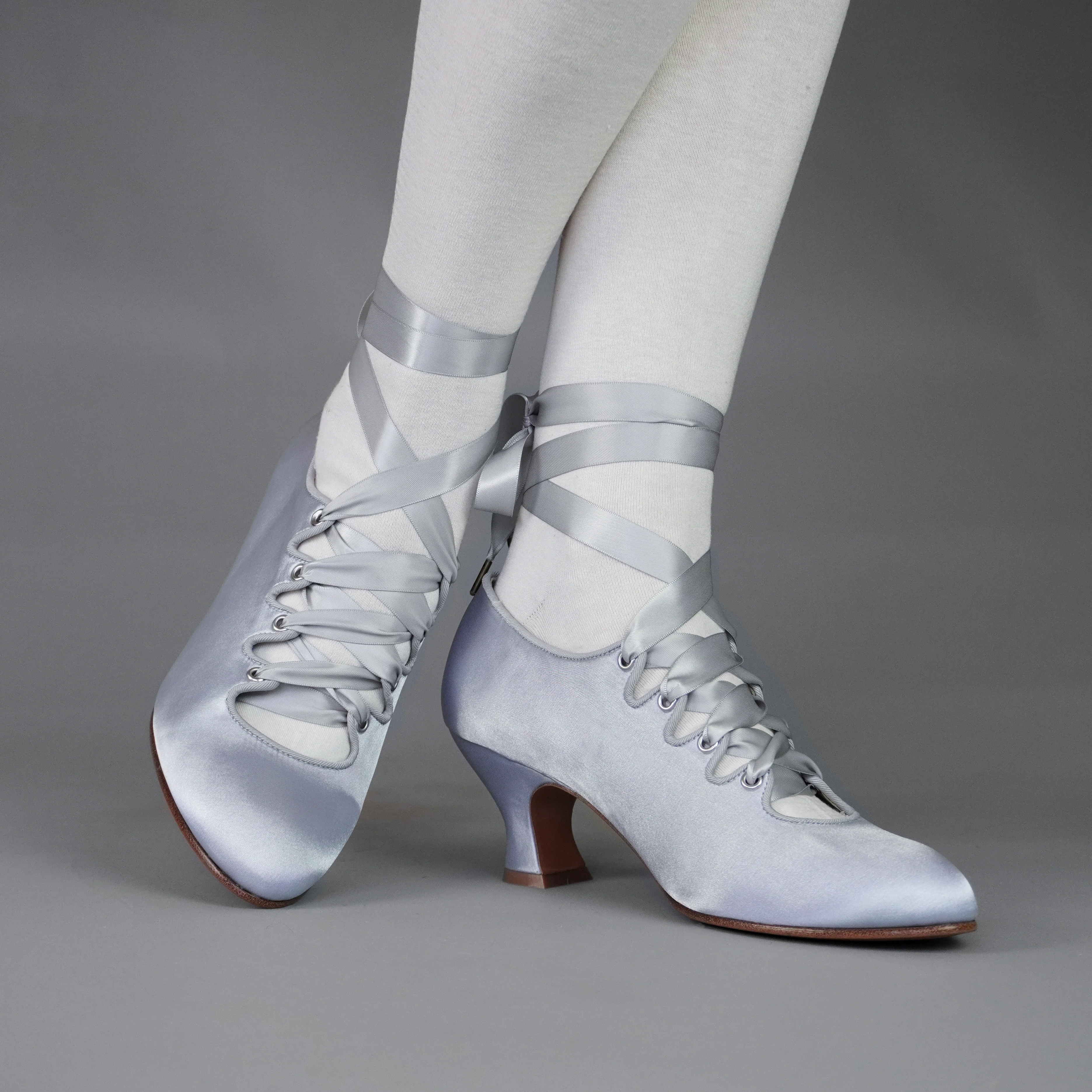 Foxtrot Edwardian Pump (Ice Blue)