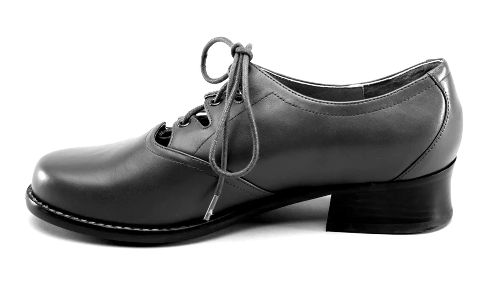 Ghillie Vintage Lace-Up Shoes (Merlot) - Image 17