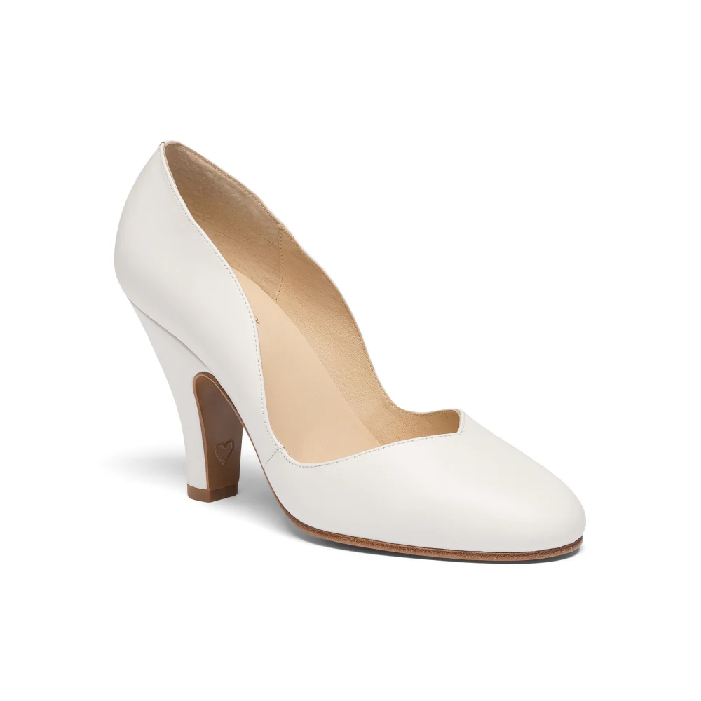 Ginger Vintage Pumps (Soft Ivory) - Image 3