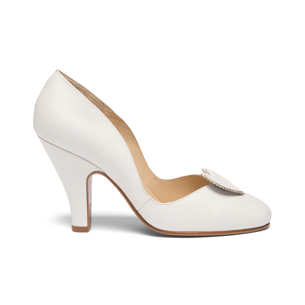 Ginger Vintage Pumps (Soft Ivory) - Image 4