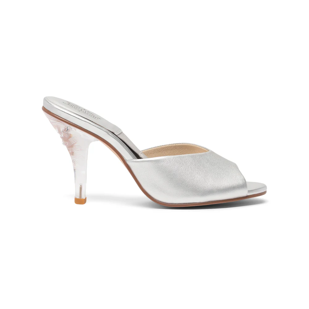 Grace Vintage Mules (Silver) - Image 3