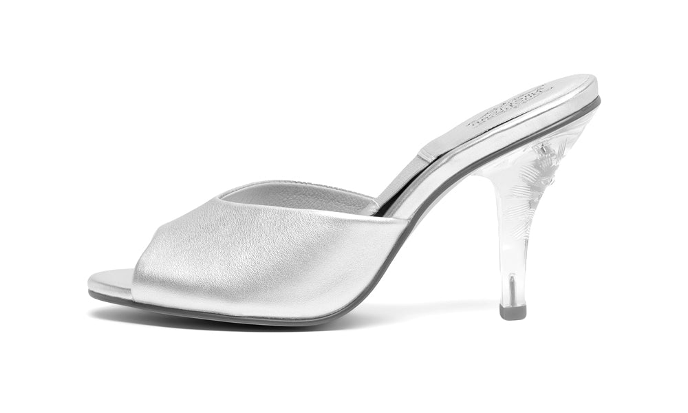 Grace Vintage Mules (Silver) - Image 5