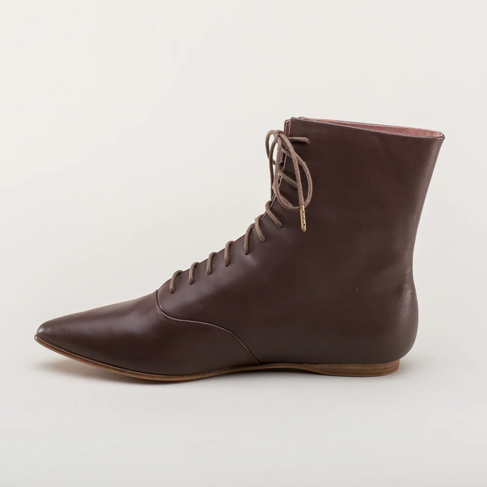 Hartfield Regency Leather Boots (Brown) - Image 10