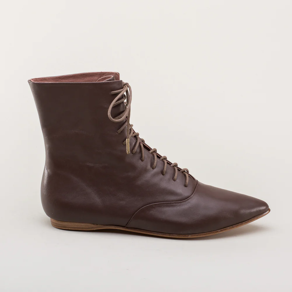 Hartfield Regency Leather Boots (Brown) - Image 6