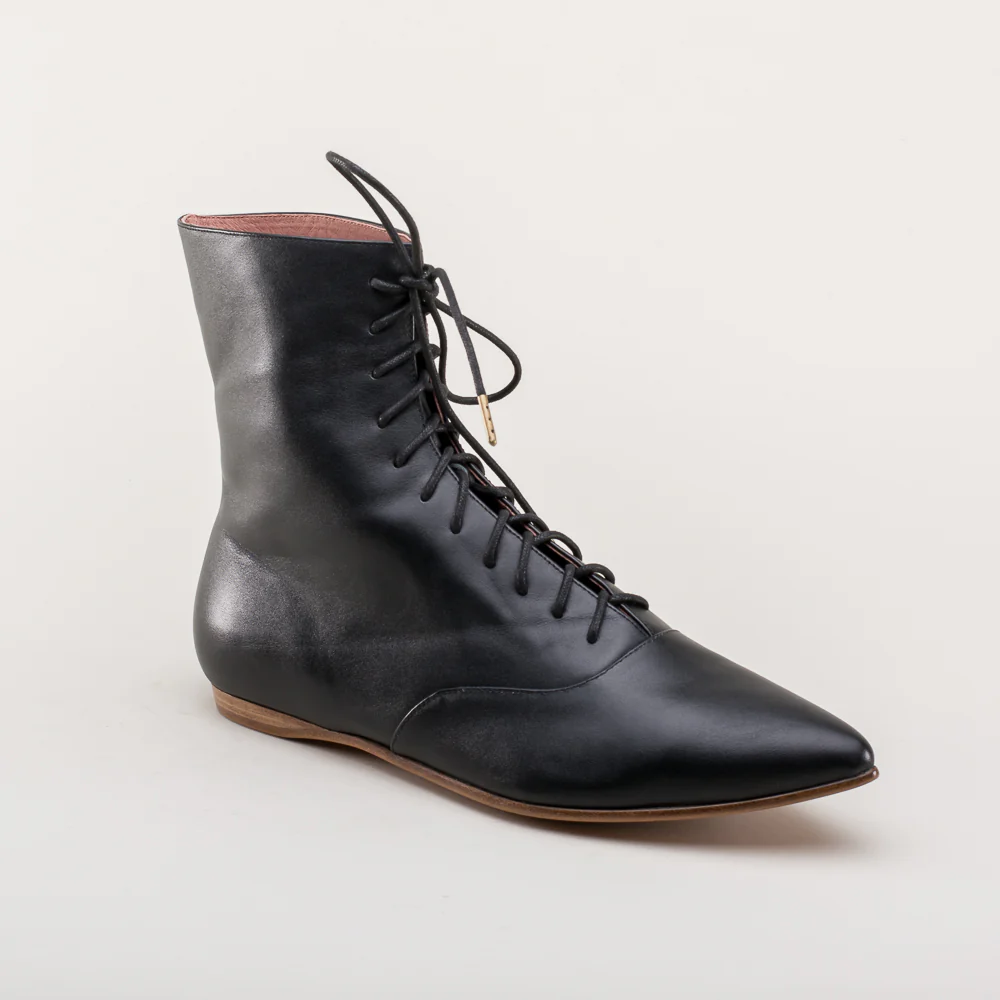 Hartfield Regency Leather Boots (Black) - Image 5