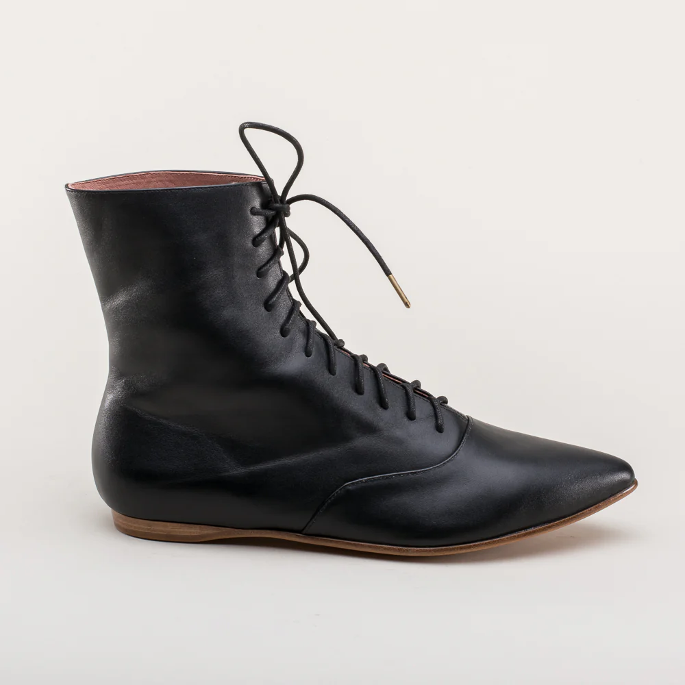 Hartfield Regency Leather Boots (Black) - Image 6
