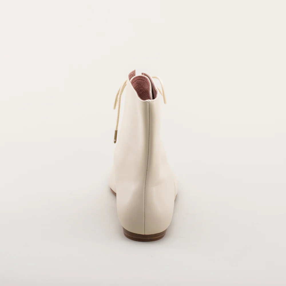 Hartfield Regency Leather Boots (Ivory) - Image 8