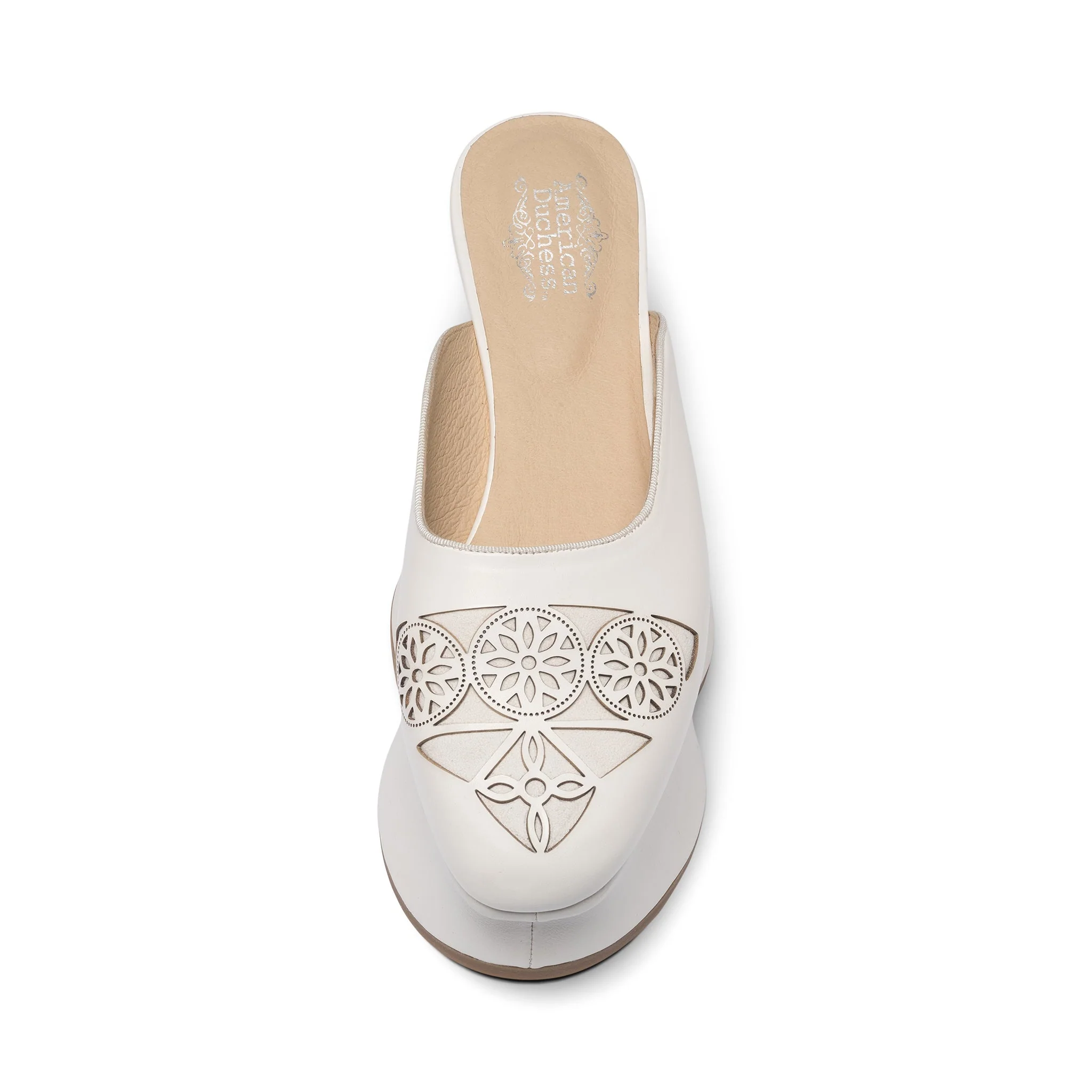 Isabella Venetian Chopines (Ivory) - Image 5