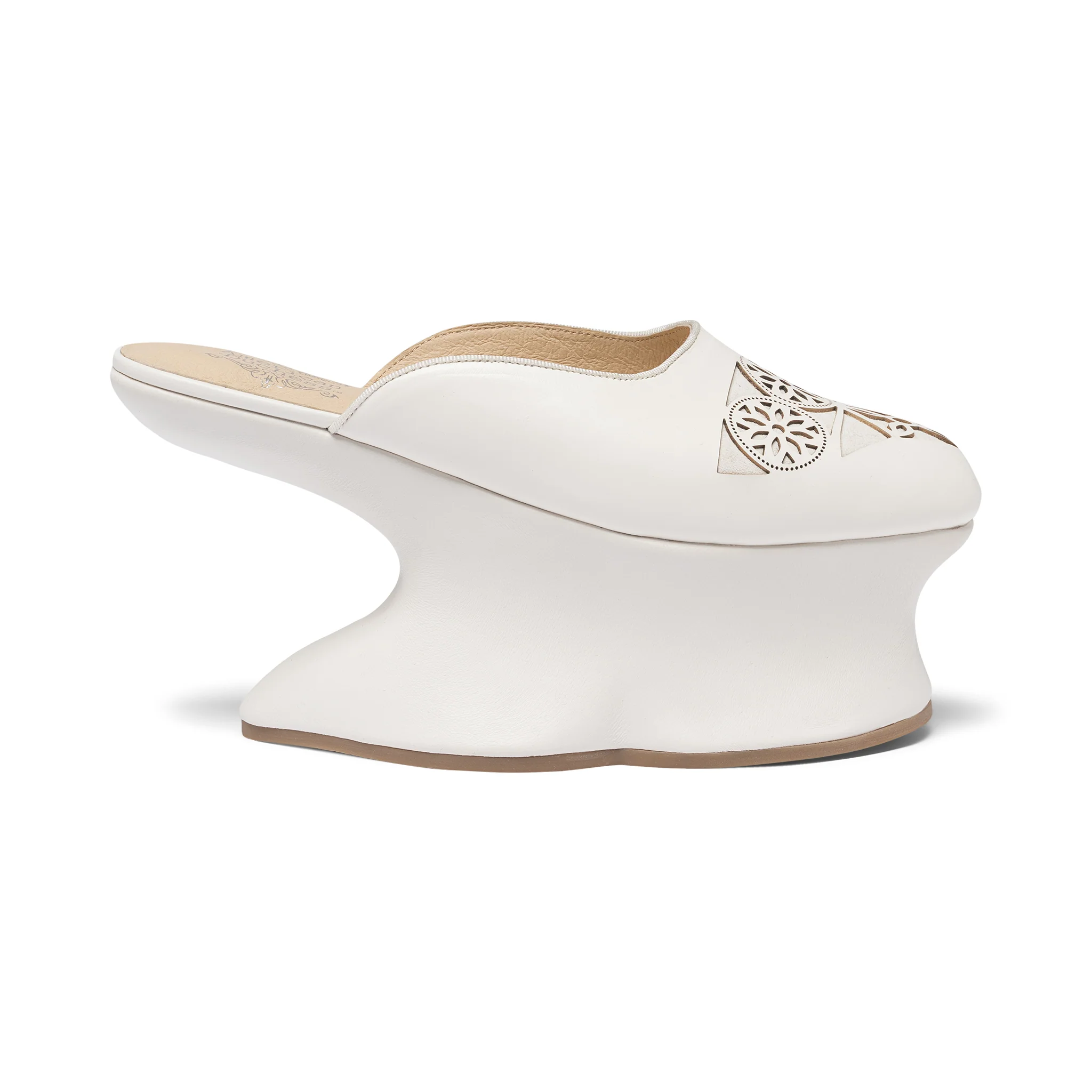 Isabella Venetian Chopines (Ivory) - Image 7