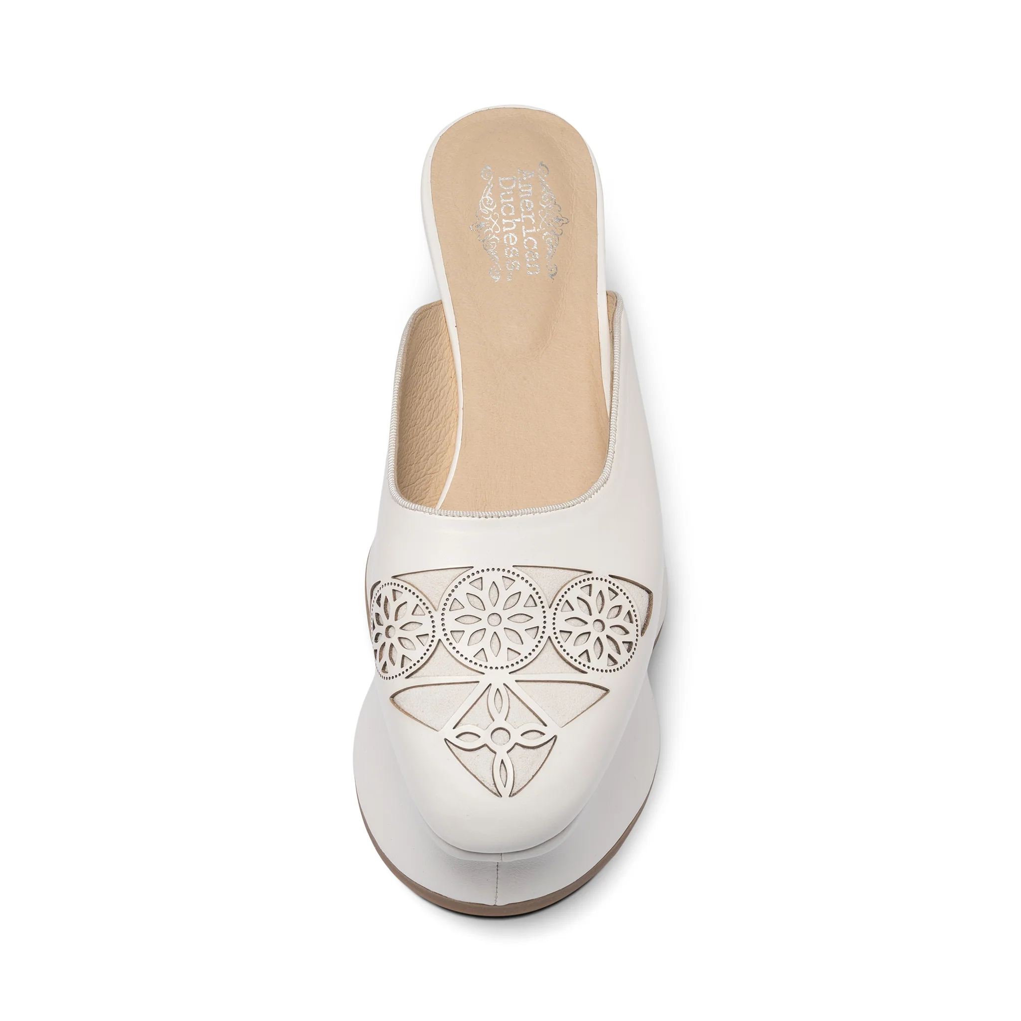 Isabella Venetian Chopines (Ivory) - Image 8