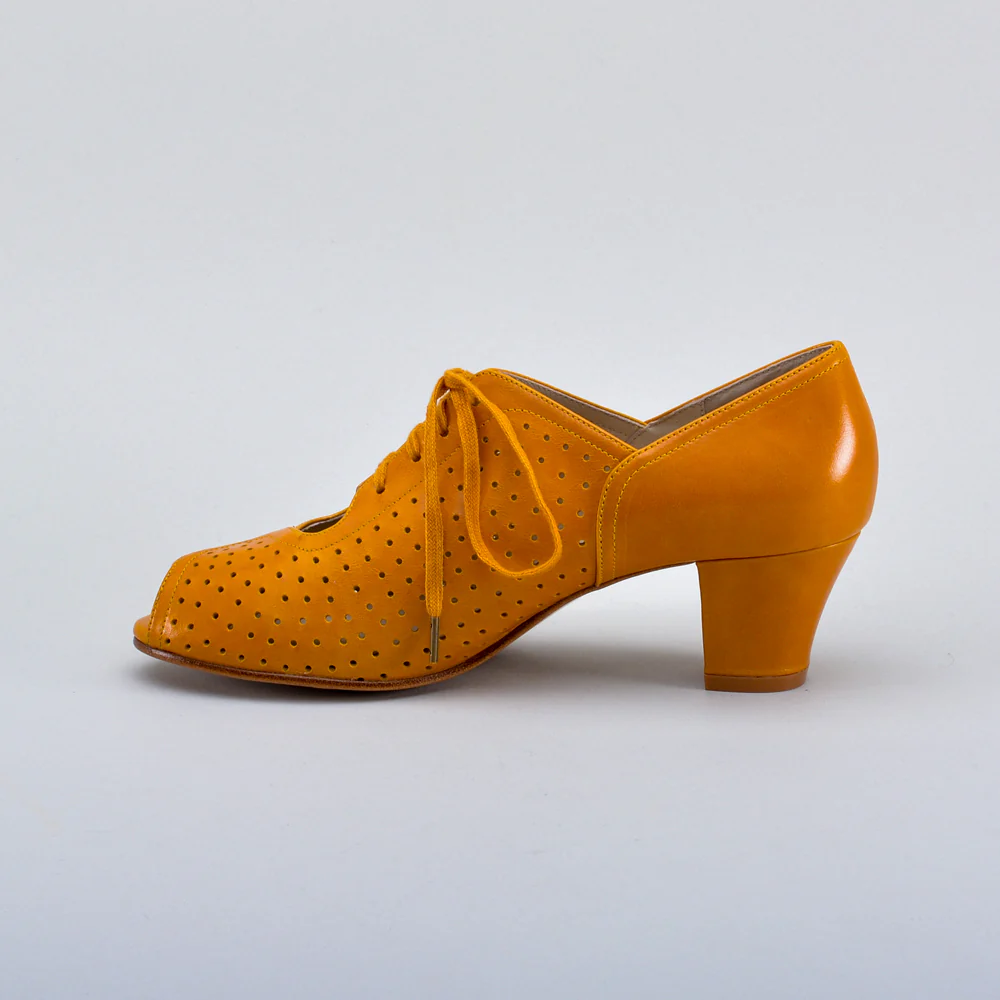 Jenny Vintage Oxfords (Goldenrod Yellow) - Image 10