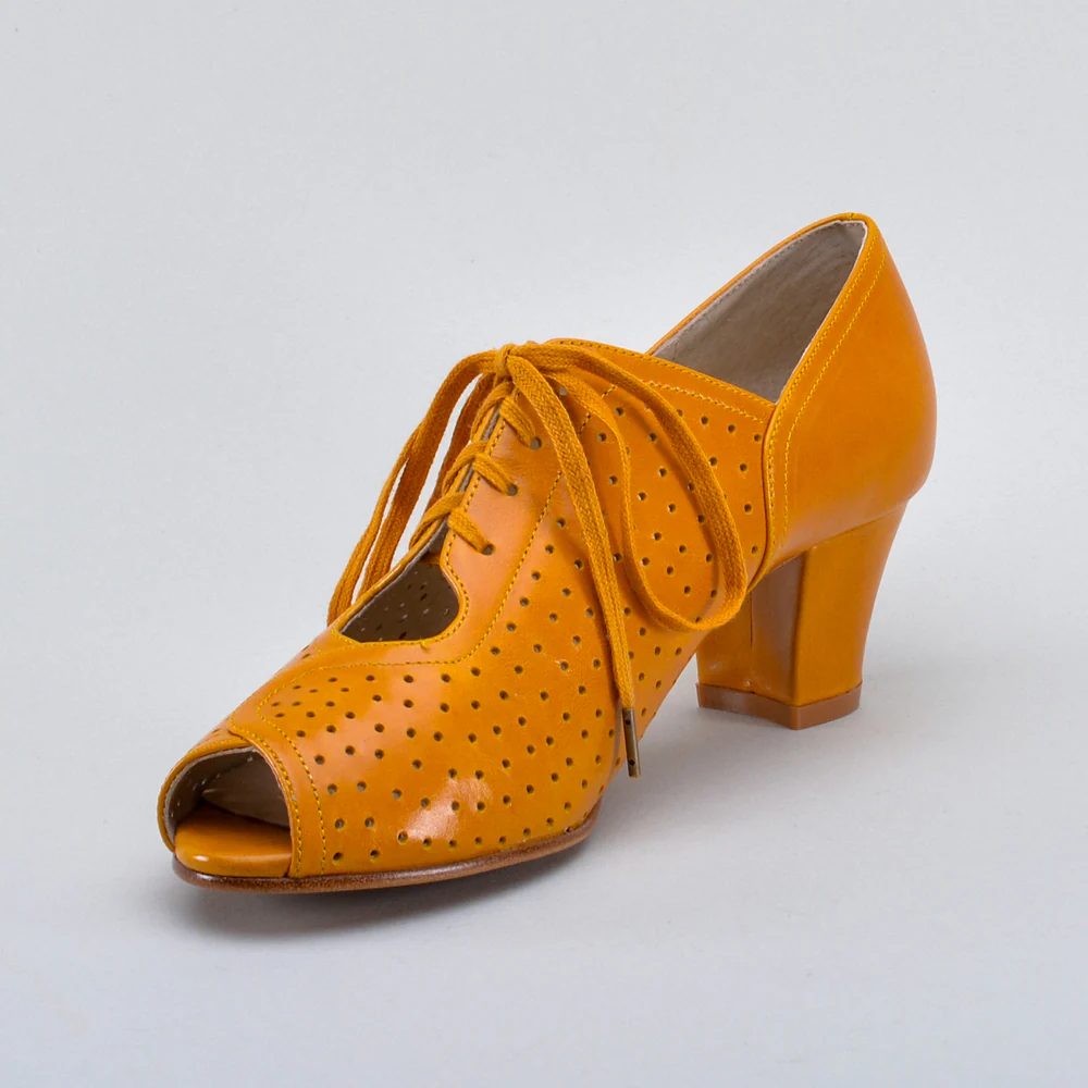 Jenny Vintage Oxfords (Goldenrod Yellow) - Image 11