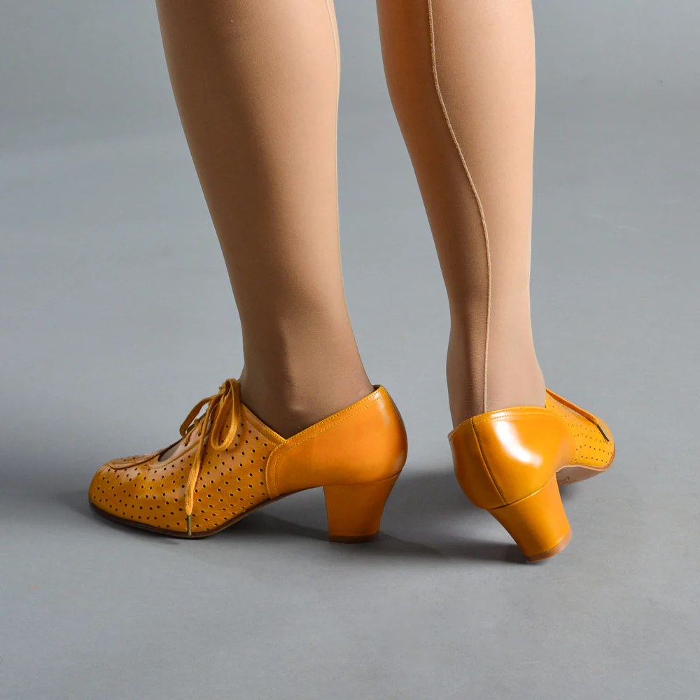 Jenny Vintage Oxfords (Goldenrod Yellow) - Image 3