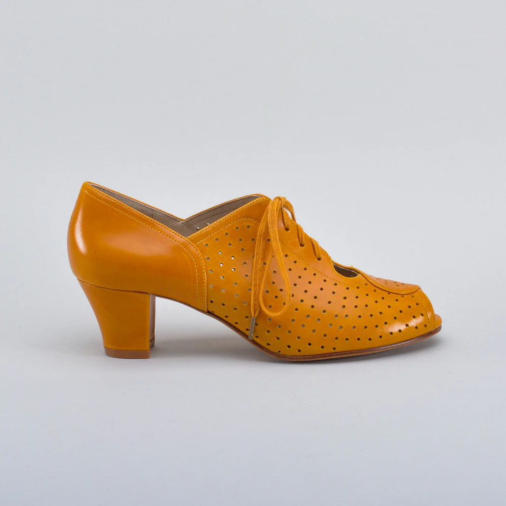 Jenny Vintage Oxfords (Goldenrod Yellow) - Image 6