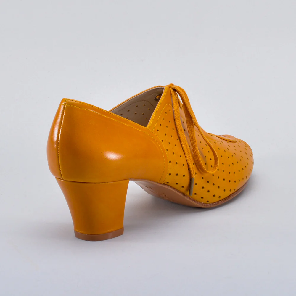Jenny Vintage Oxfords (Goldenrod Yellow) - Image 7