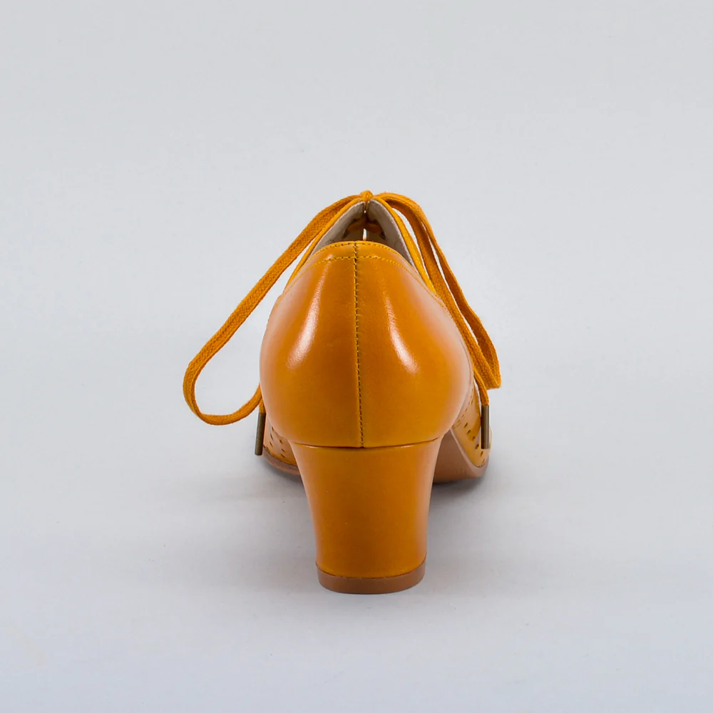 Jenny Vintage Oxfords (Goldenrod Yellow) - Image 8