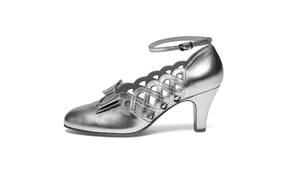 Jessie Vintage Pumps Wide (Gold) - Image 7