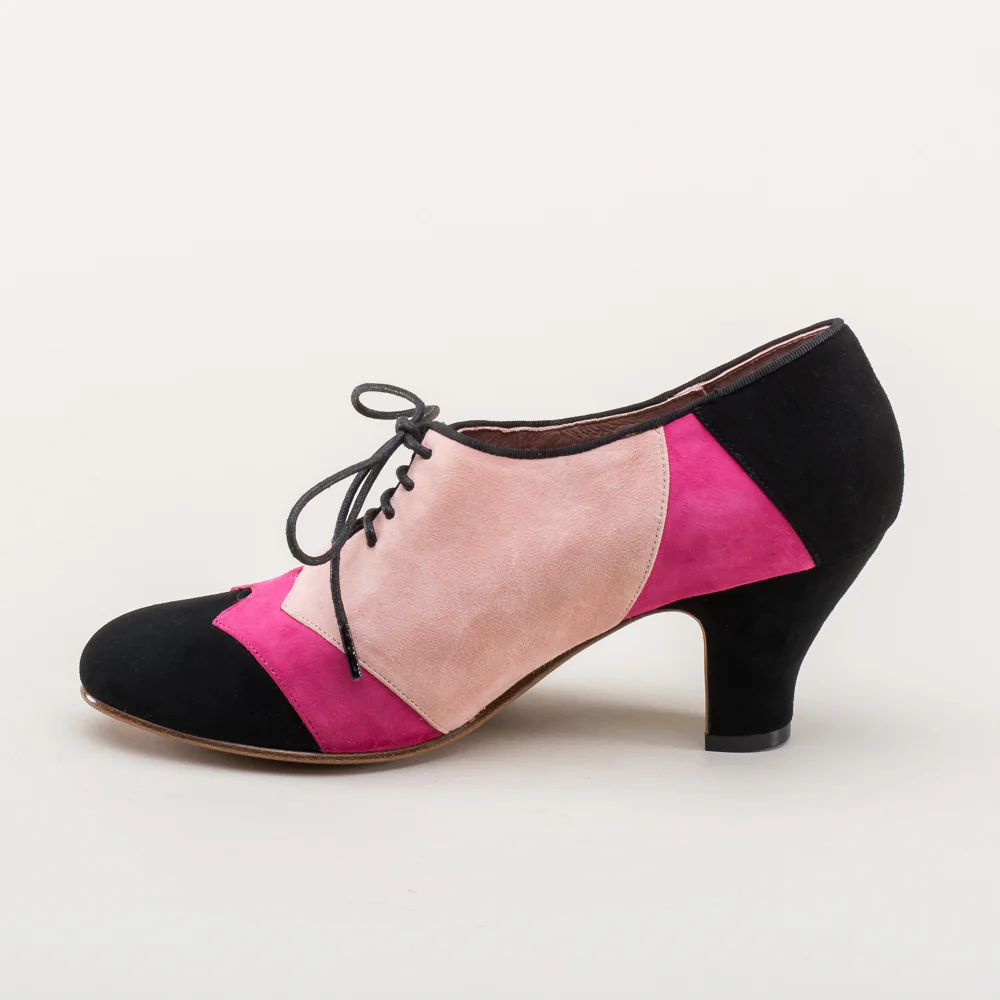Karolina Retro Oxfords (Pink/Black) - Image 10