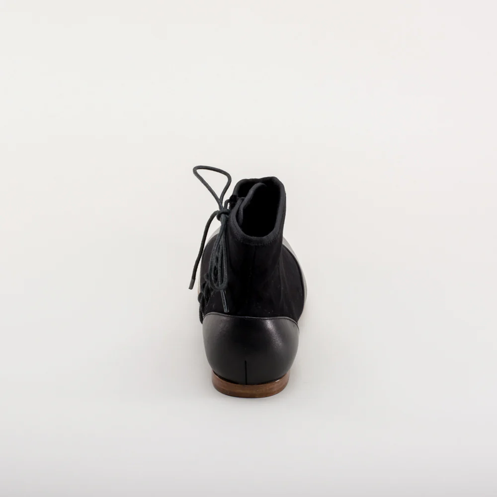 Keckley Victorian Side-Lace Boots (Black/Black) - Image 8