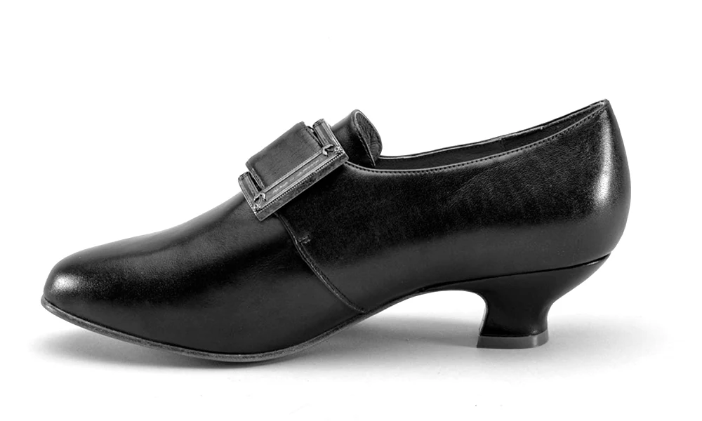 Kensington 18th Century Leather Shoes Wide (Bordeaux) - Image 17