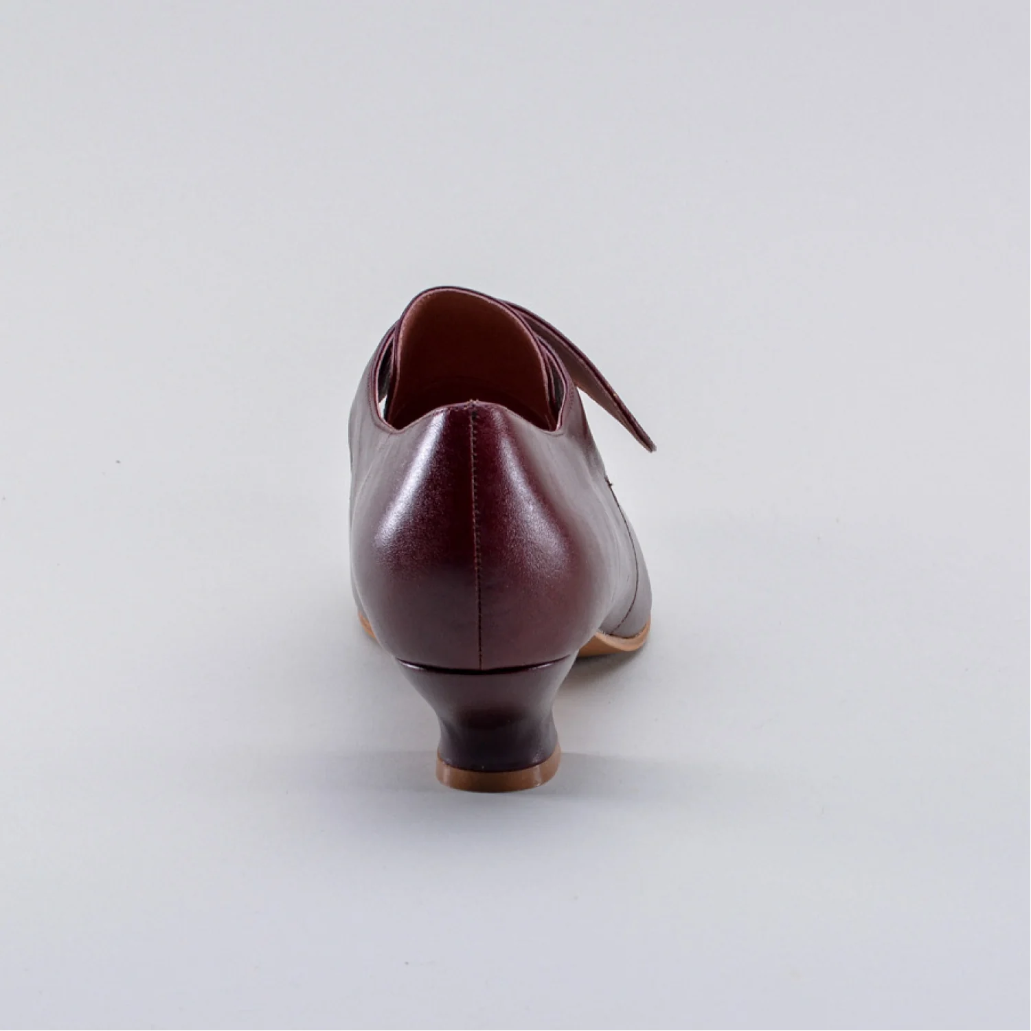 Kensington 18th Century Leather Shoes (Bordeaux) - Image 10