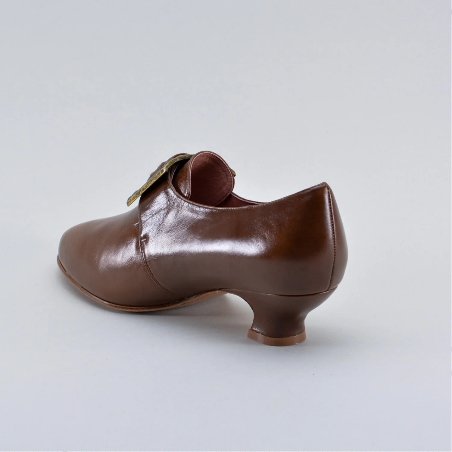 Kensington 18th Century Leather Shoes (Walnut) - Image 11