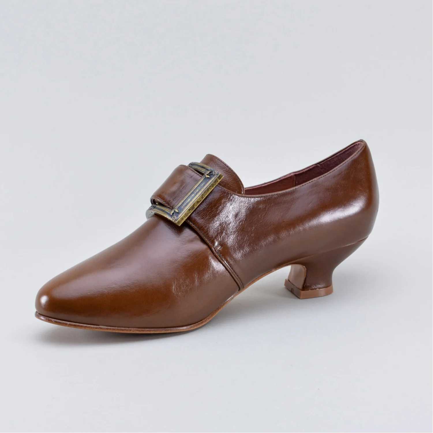 Kensington 18th Century Leather Shoes (Walnut) - Image 13