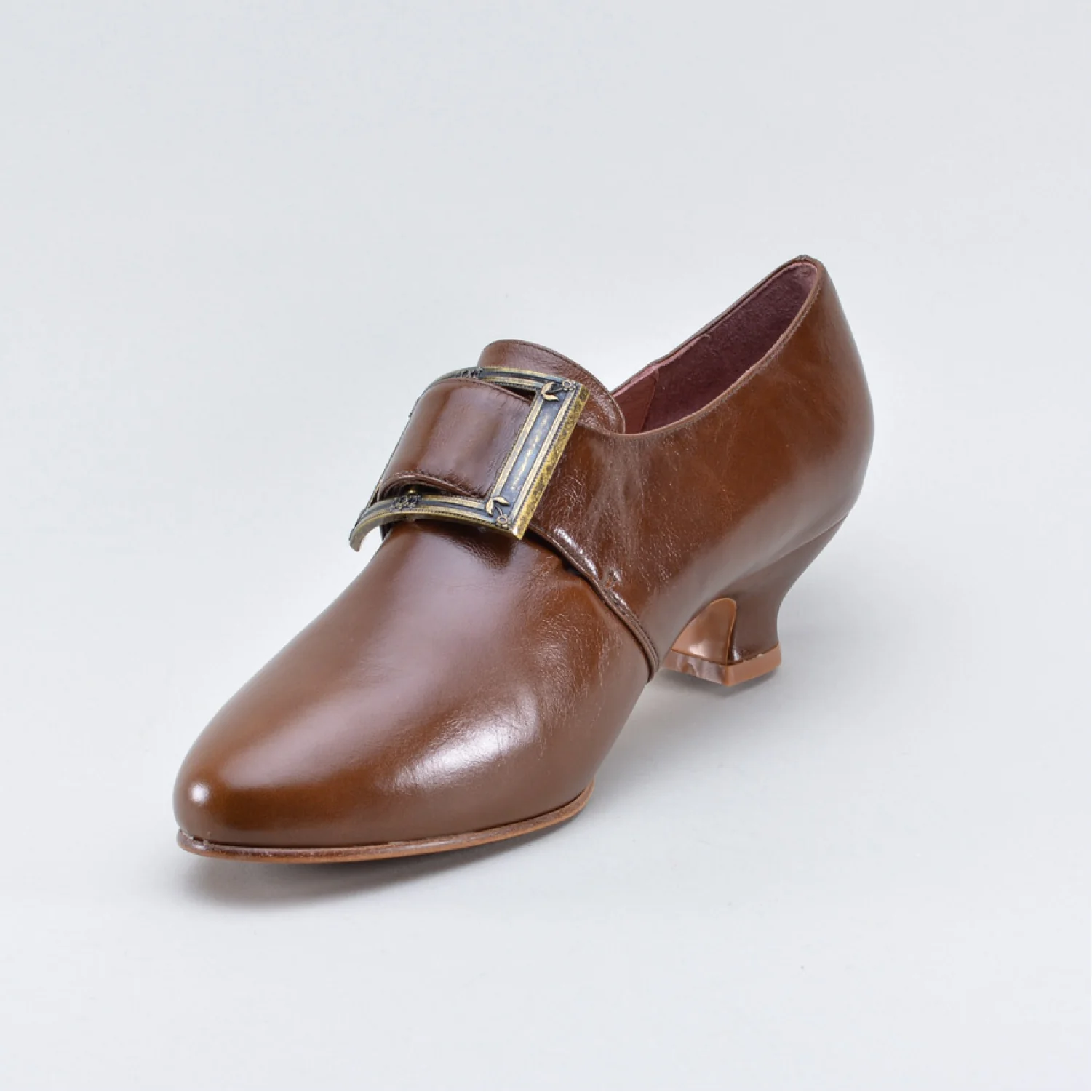 Kensington 18th Century Leather Shoes (Walnut) - Image 15