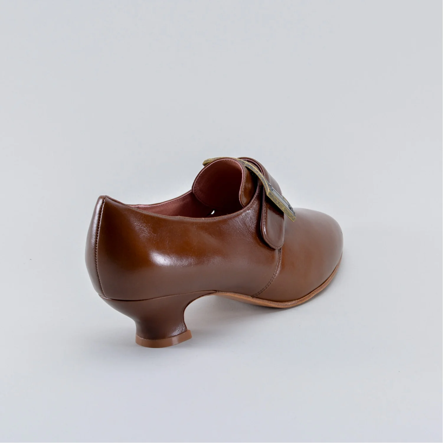 Kensington 18th Century Leather Shoes (Walnut) - Image 8