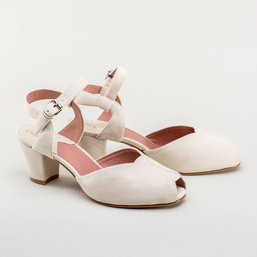 Lido Vintage Sandals (Ivory) - Image 4