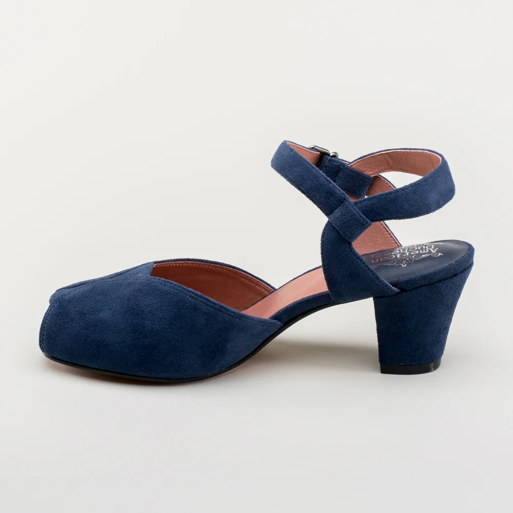Lido Vintage Sandals (Navy) - Image 10