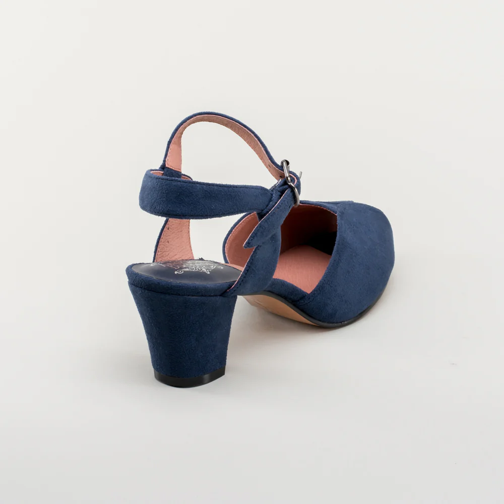 Lido Vintage Sandals (Navy) - Image 7