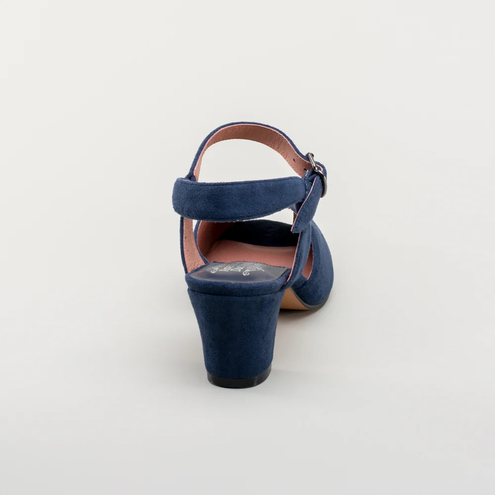 Lido Vintage Sandals (Navy) - Image 8