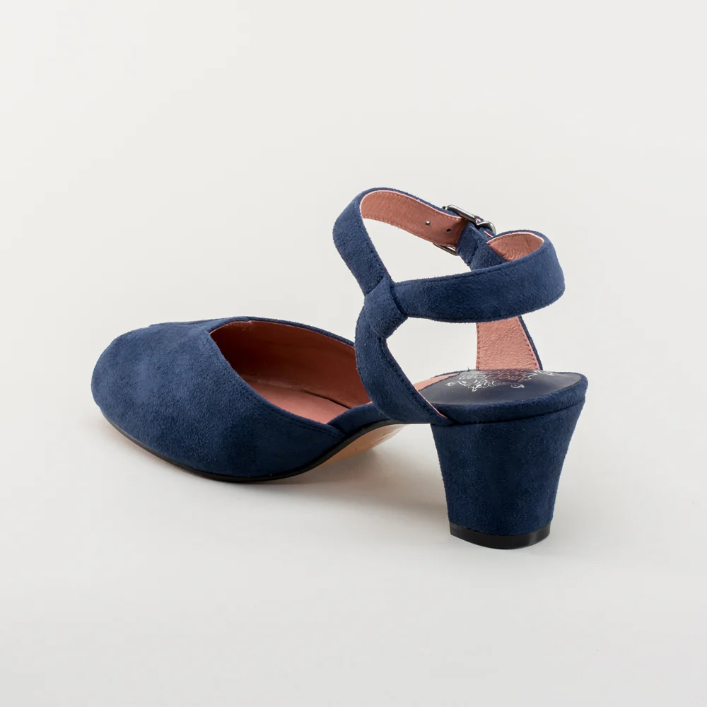 Lido Vintage Sandals (Navy) - Image 9