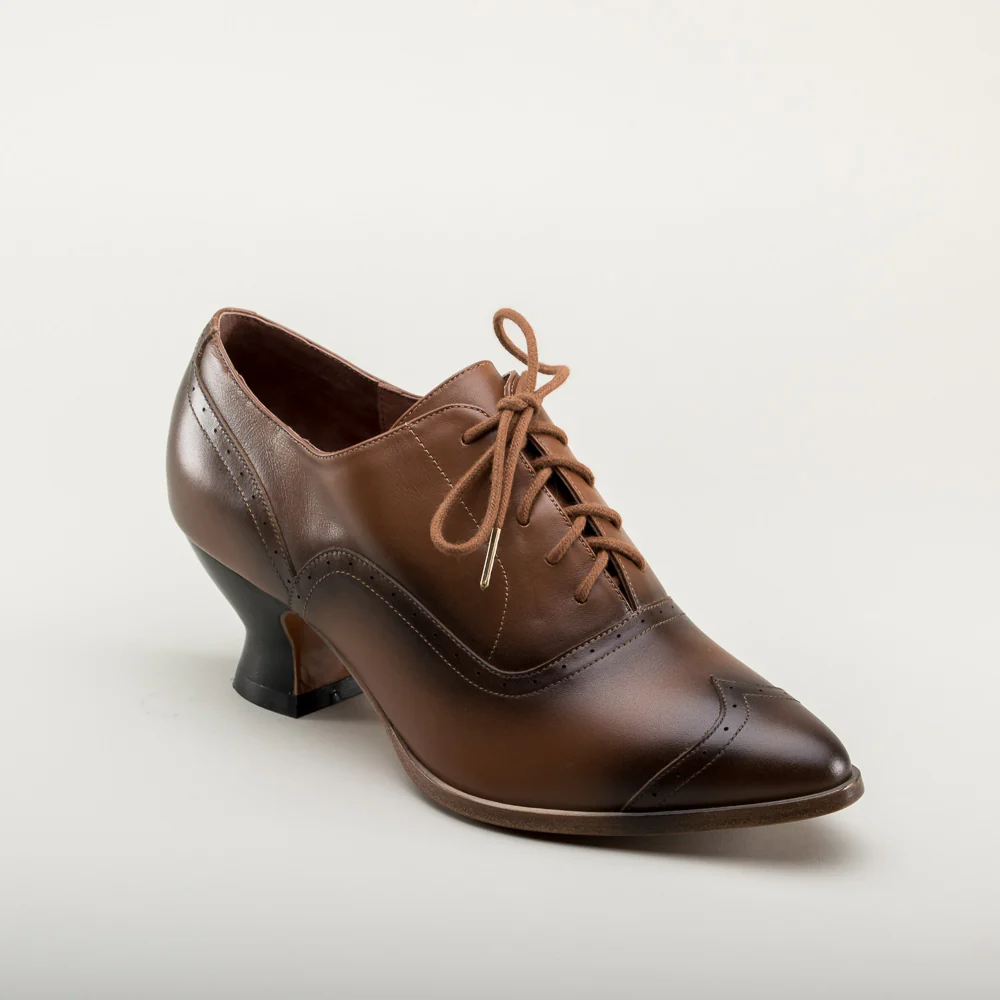 Londoner Edwardian Oxfords (Tan) - Image 3
