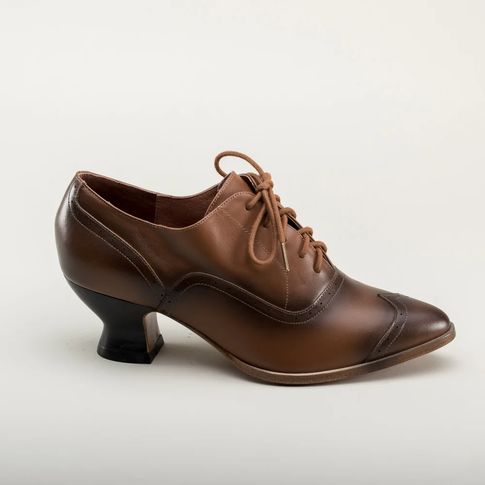 Londoner Edwardian Oxfords (Tan) - Image 4