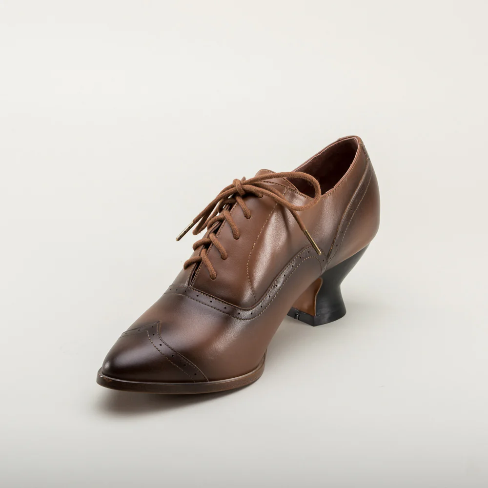 Londoner Edwardian Oxfords (Tan) - Image 9