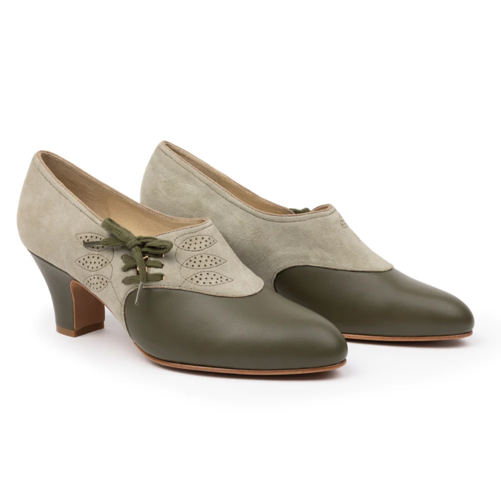 Madison Vintage Shoes (Light Sage/Olive) - Image 2