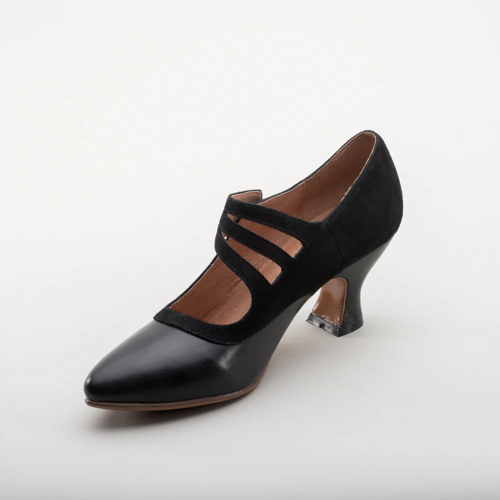 Mae Edwardian Shoes (Black) - Image 11