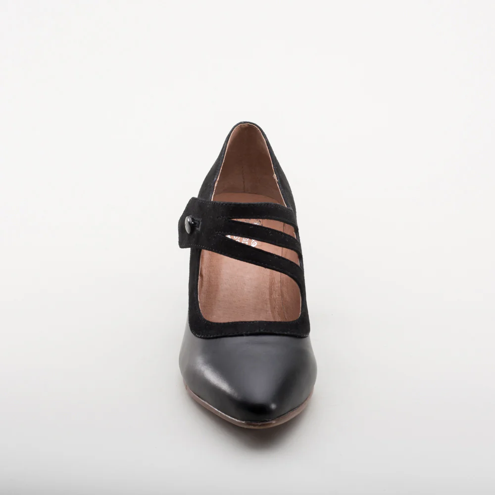 Mae Edwardian Shoes (Black) - Image 12