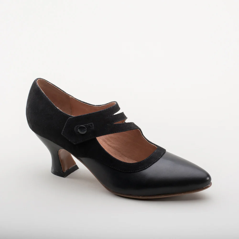 Mae Edwardian Shoes (Black) - Image 5
