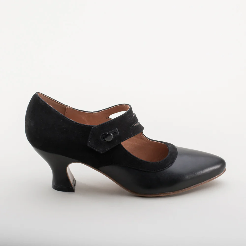 Mae Edwardian Shoes (Black) - Image 6