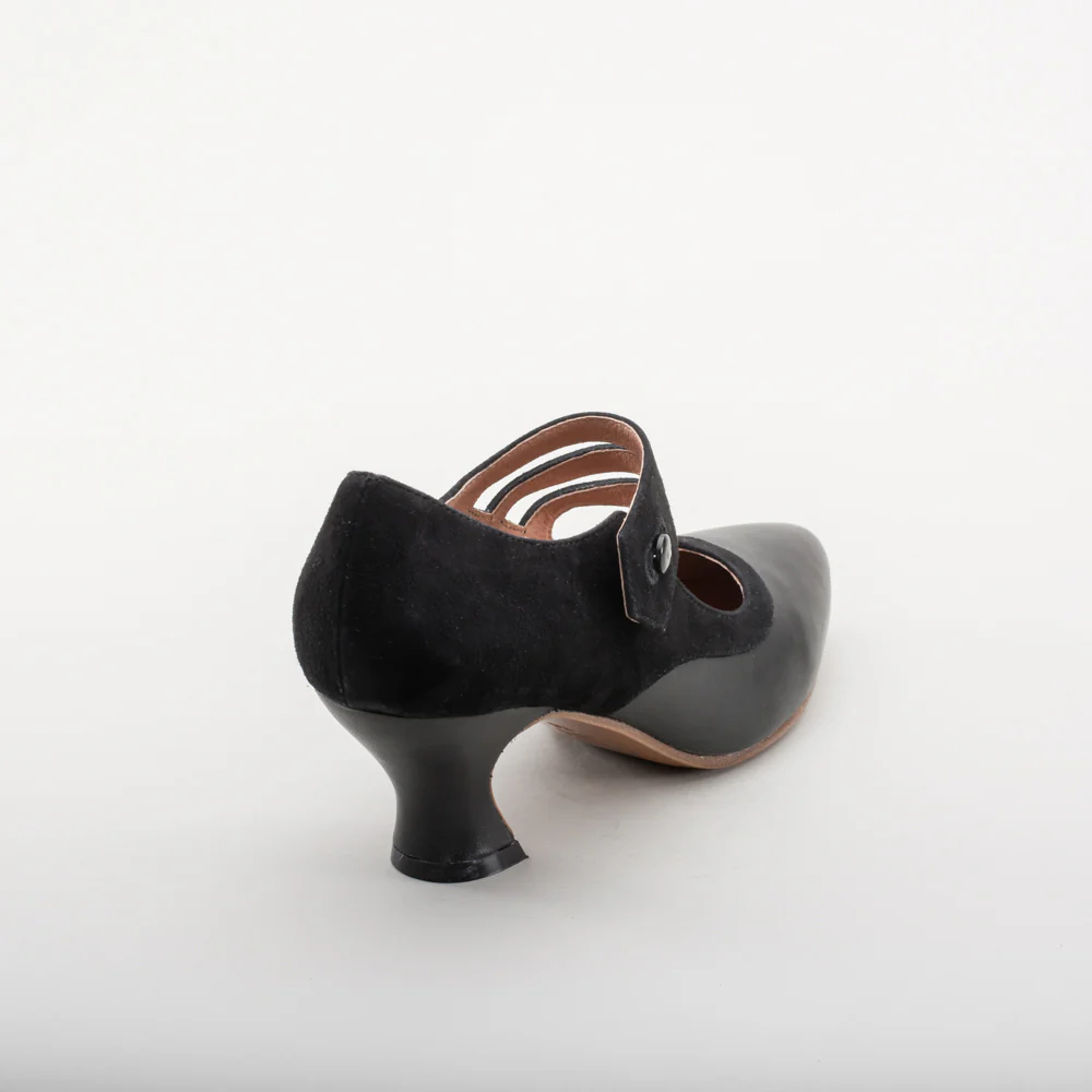 Mae Edwardian Shoes (Black) - Image 7
