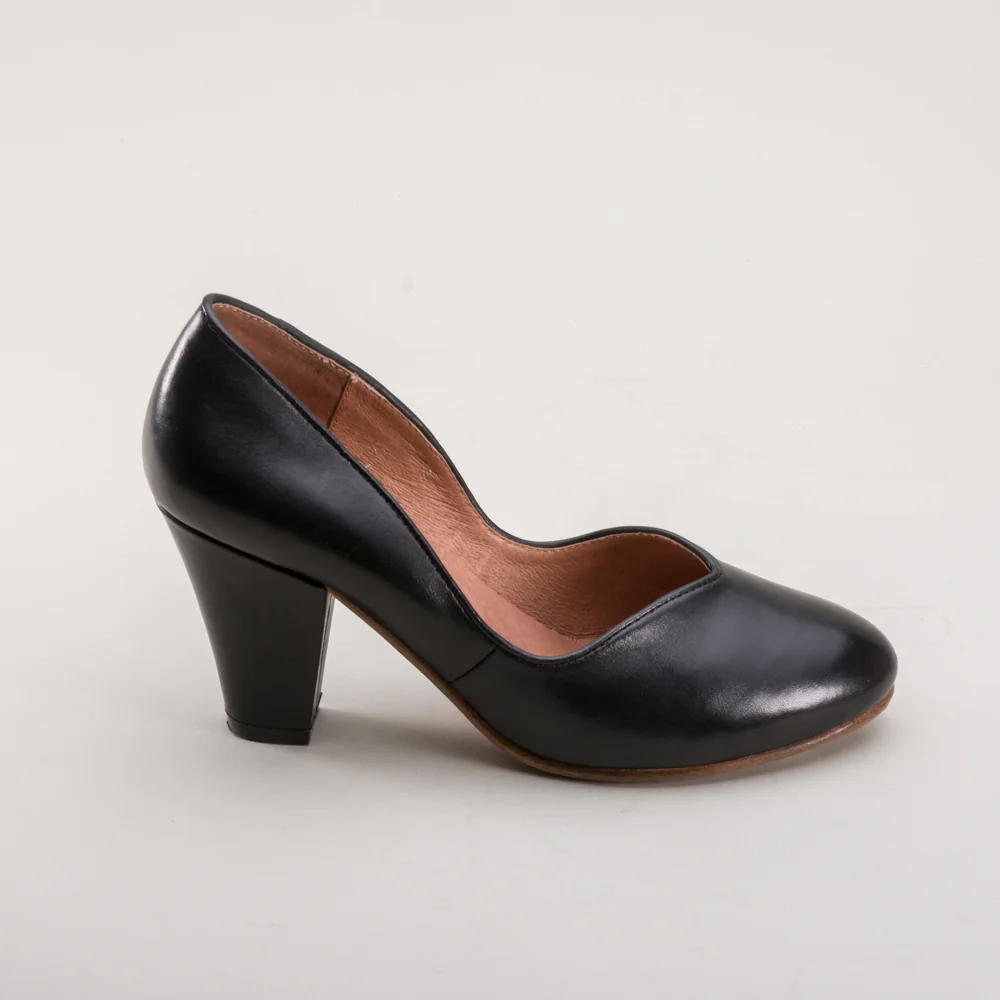Marilyn Vintage Pumps (Black) - Image 6