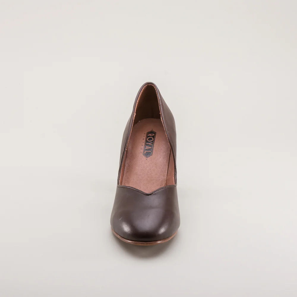 Marilyn Vintage Pumps (Brown) - Image 11