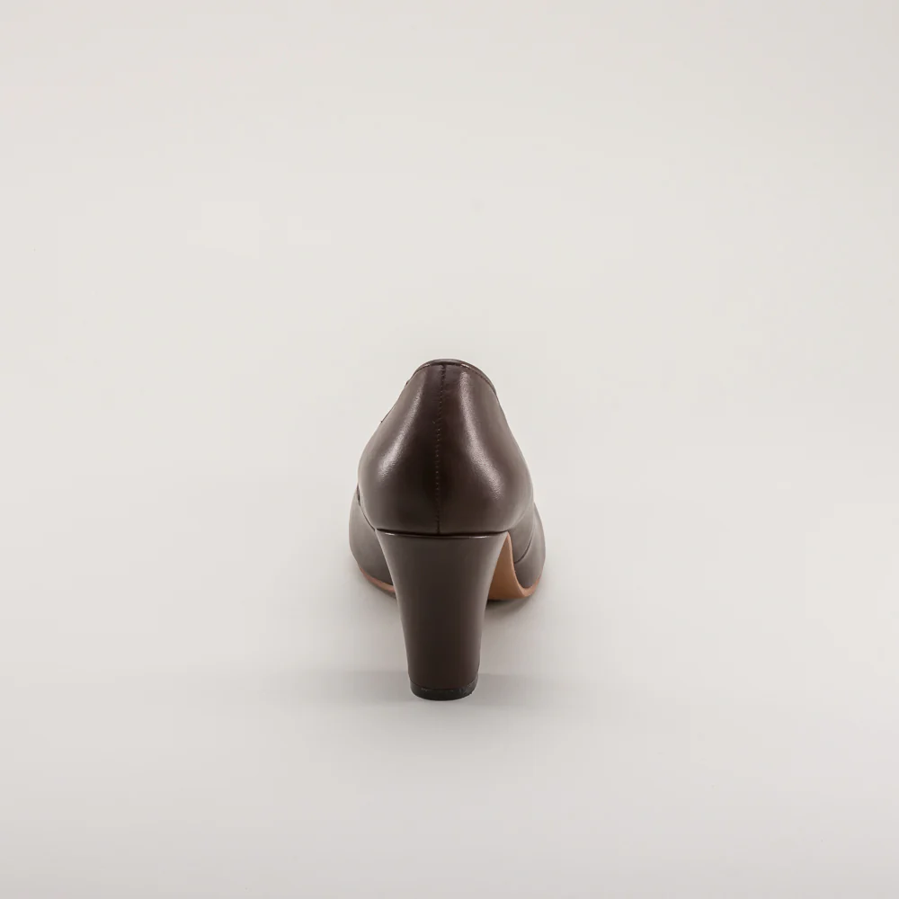 Marilyn Vintage Pumps (Brown) - Image 7